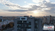 Advertising structures with the logo of the company 