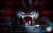 Decoration of the stage for opera 