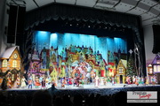 Stage decoration for new year perfomance 