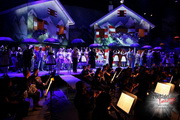 Scene decoration for operetta 