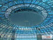 Soundproofing screen with downlights, National Olympic Committee of the Republic of Belarus, Meeting hall, Minsk, Belarus, 2013